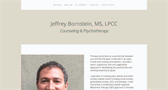 Desktop Screenshot of jeffreybornstein.com